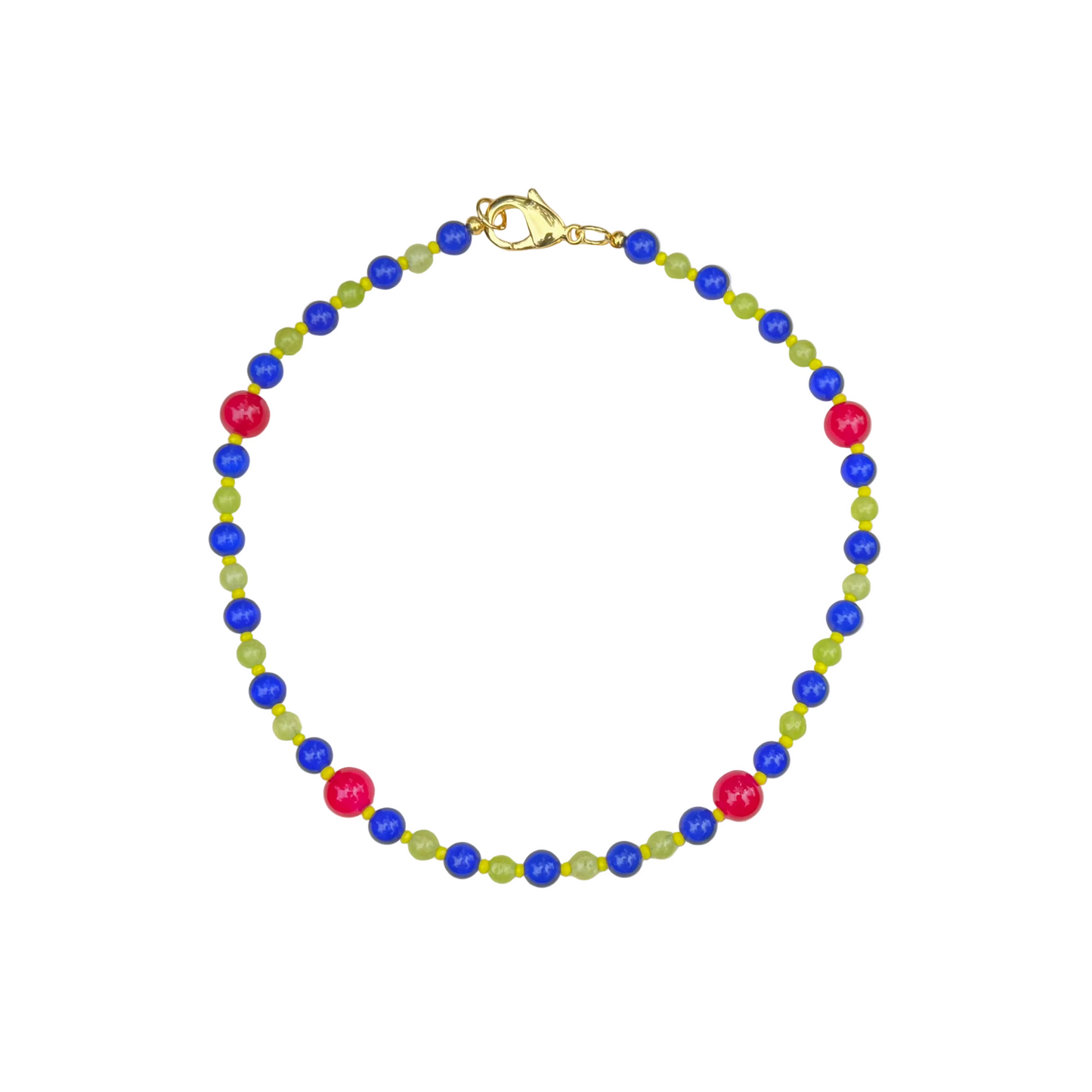 chunky - blue/pink/green