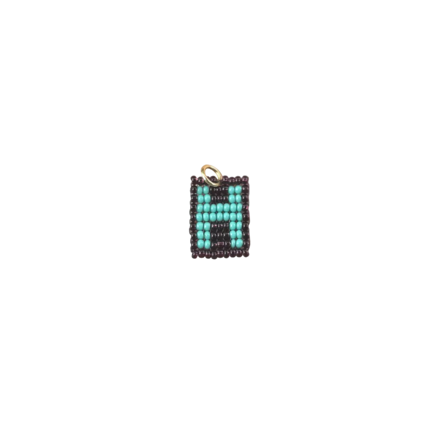 M - dark purple & teal