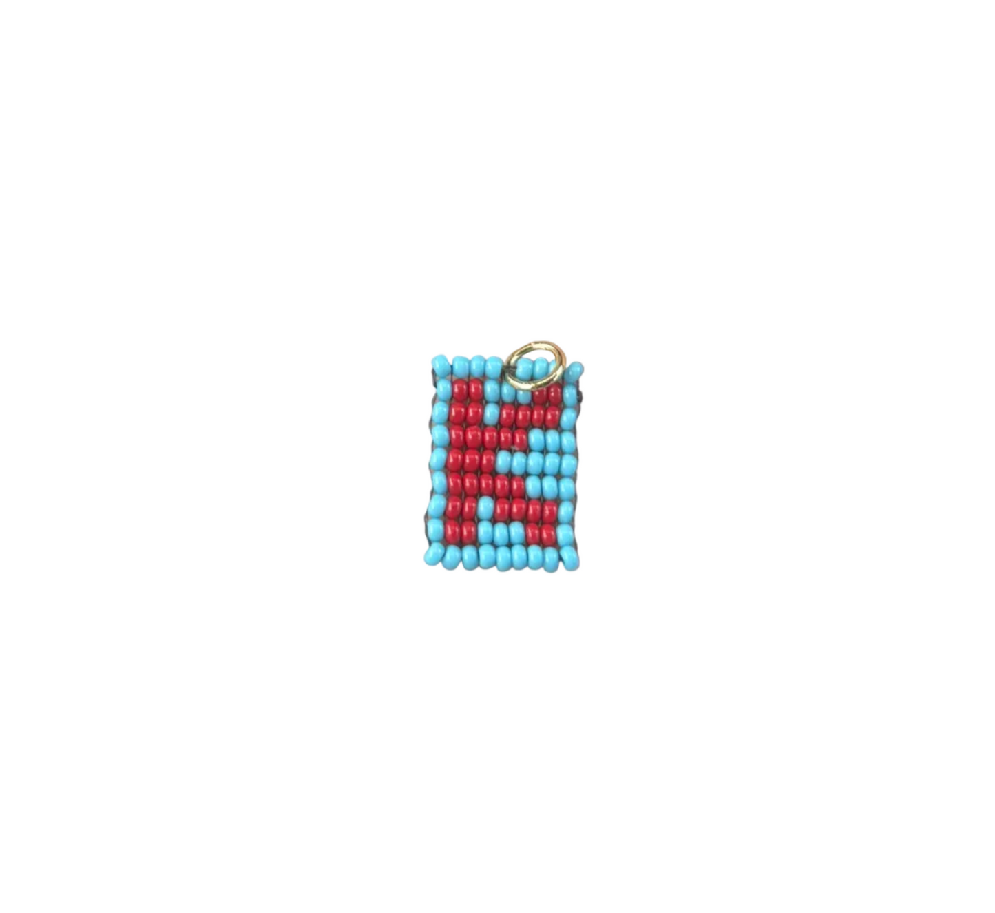 K - blue & red