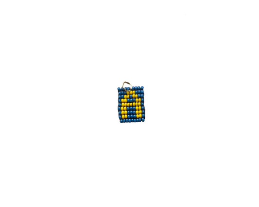 blue & yellow - A
