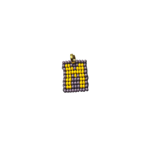 purple & yellow - M