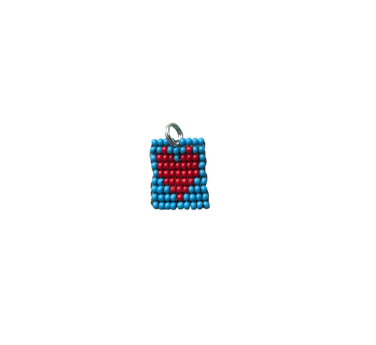 blue & red - HEART