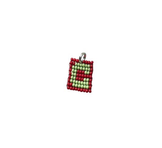 red & light green - C