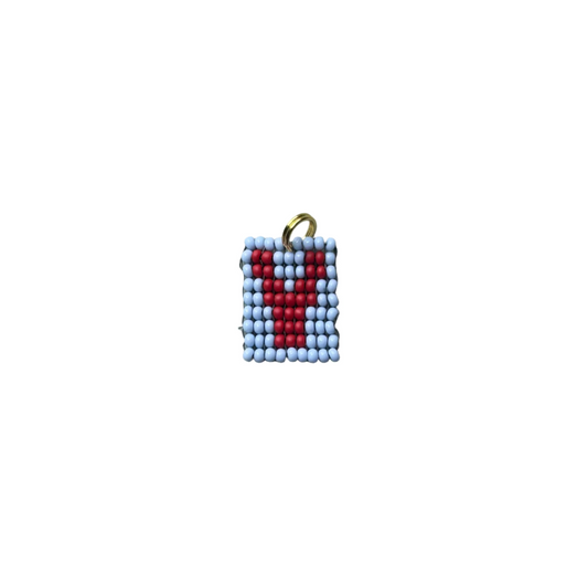 baby blue & red - Y