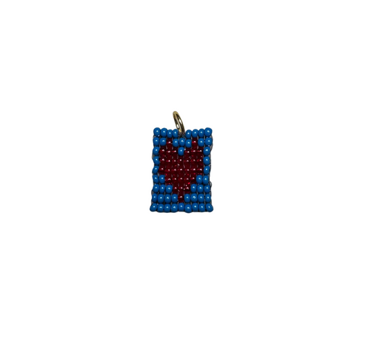 blue & red - HEART