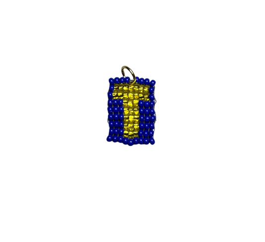 dark blue & yellow - T