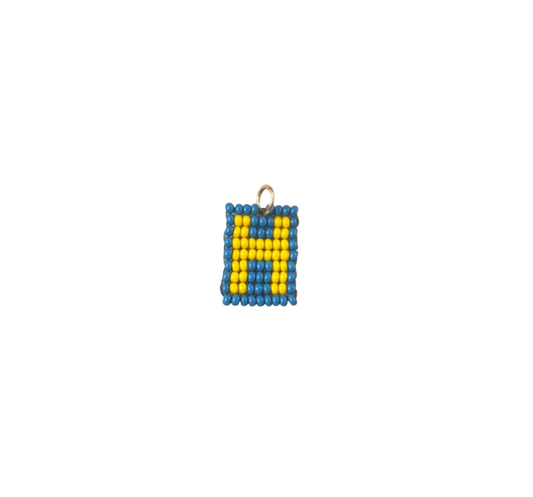 H - blue & yellow