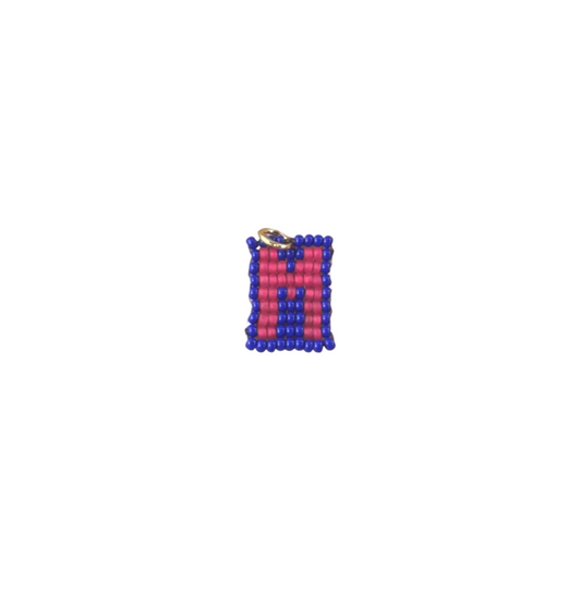 M - dark blue & hot pink