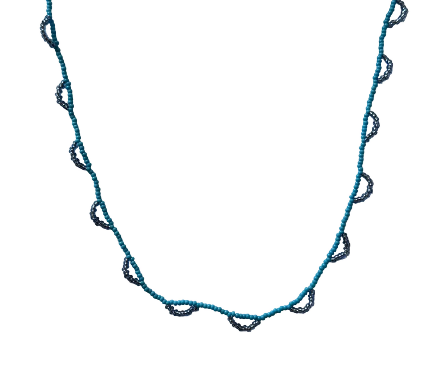 half moon necklace - no clouds in the sky